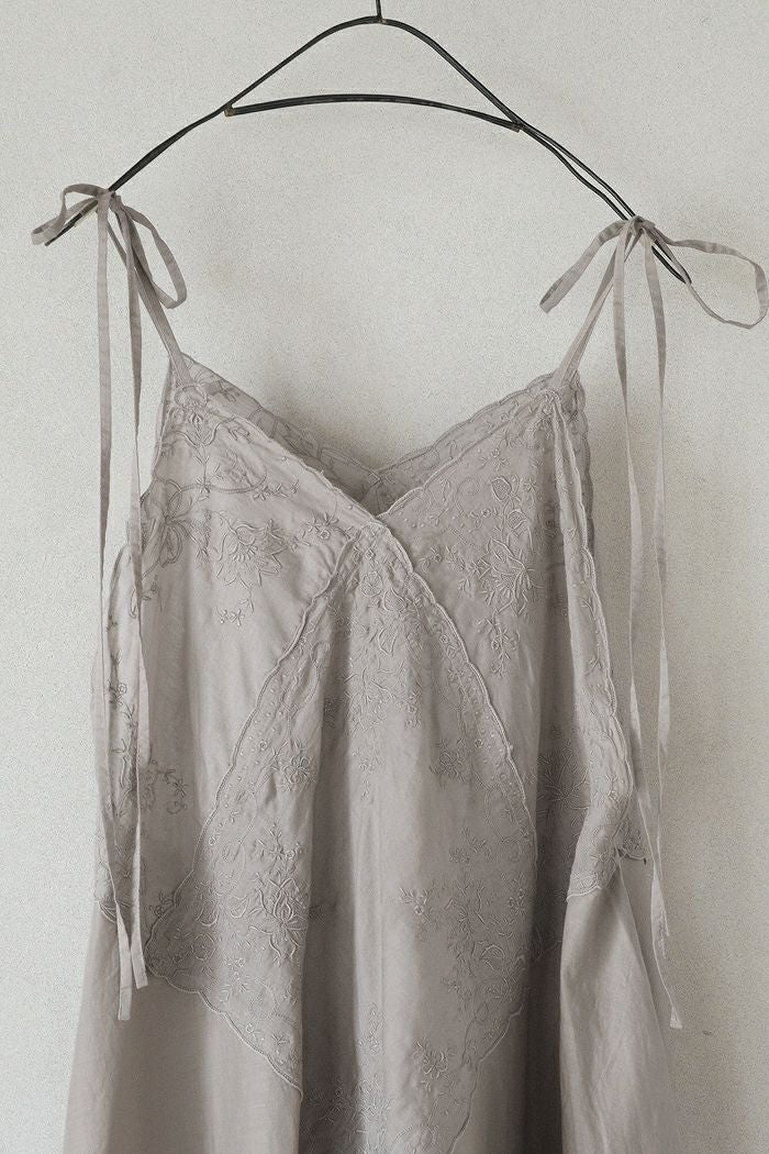 Heriter エリテ swatow handkerchief camisole dress(24AW) | T.T. GARRET