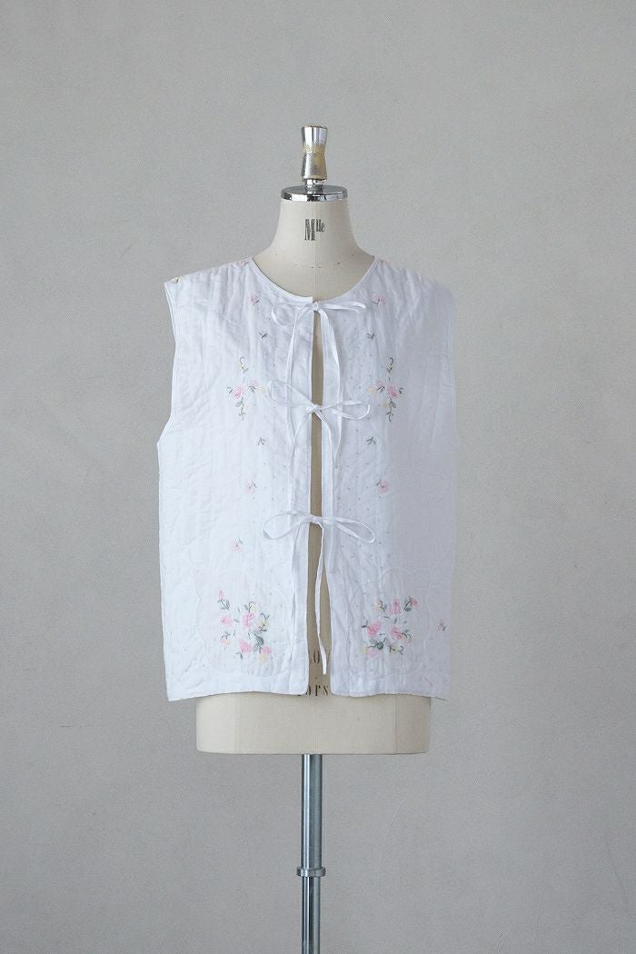 Heriter エリテ tablecloth quilt gilet(24AW) | T.T. GARRET