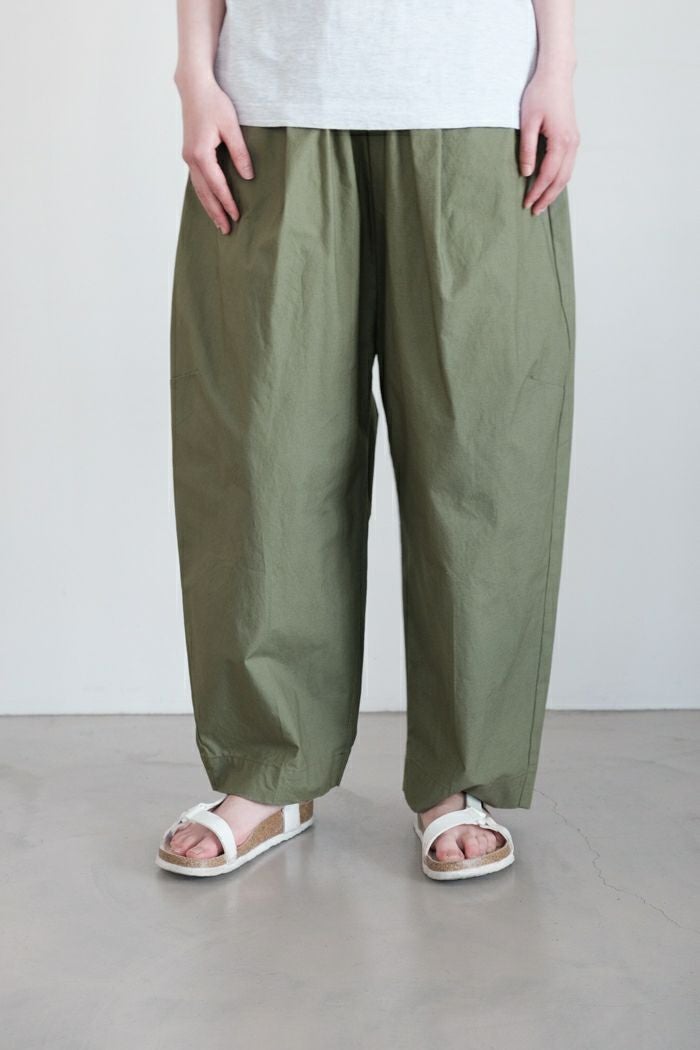 bulle de savon ビュルデサボン 馬布タックパンツ02(25SS) | T.T. GARRET