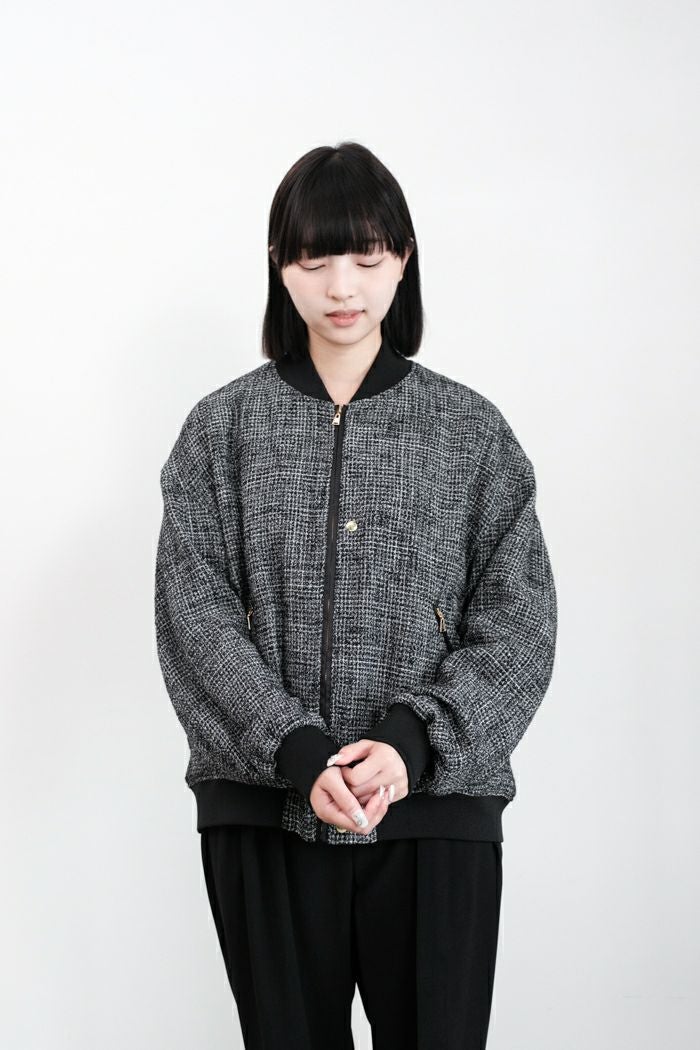 最終価格CULLNI Butcher Tweed MA-1 CULLNI クルニ Butcher Tweed MA-1(24AW) | T.T. GARRET