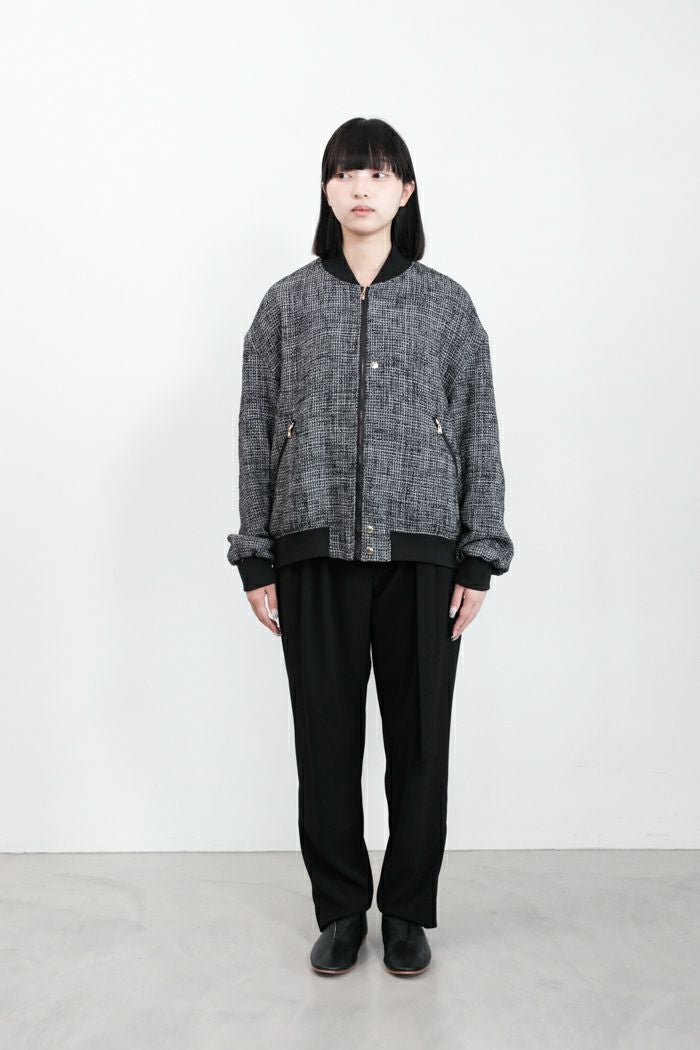 CULLNI クルニ Butcher Tweed MA-1(24AW) | T.T. GARRET