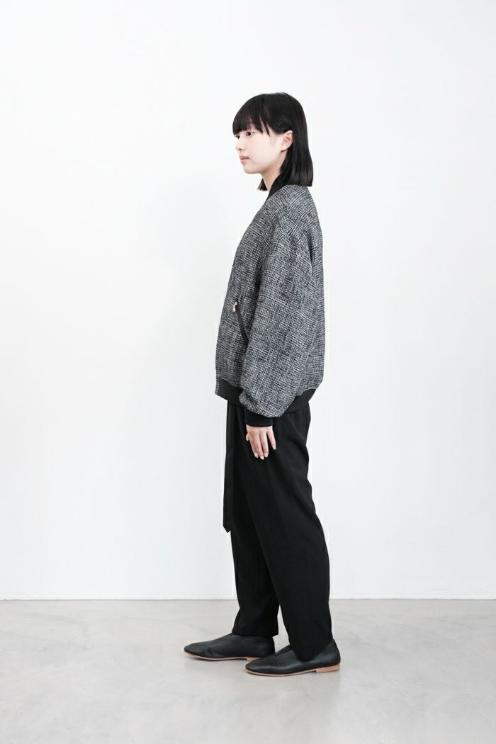 CULLNI クルニ Butcher Tweed MA-1(24AW) | T.T. GARRET