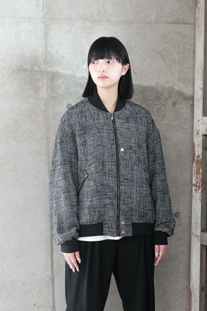 最終価格CULLNI Butcher Tweed MA-1 86005438b_8_d_215.jpg
