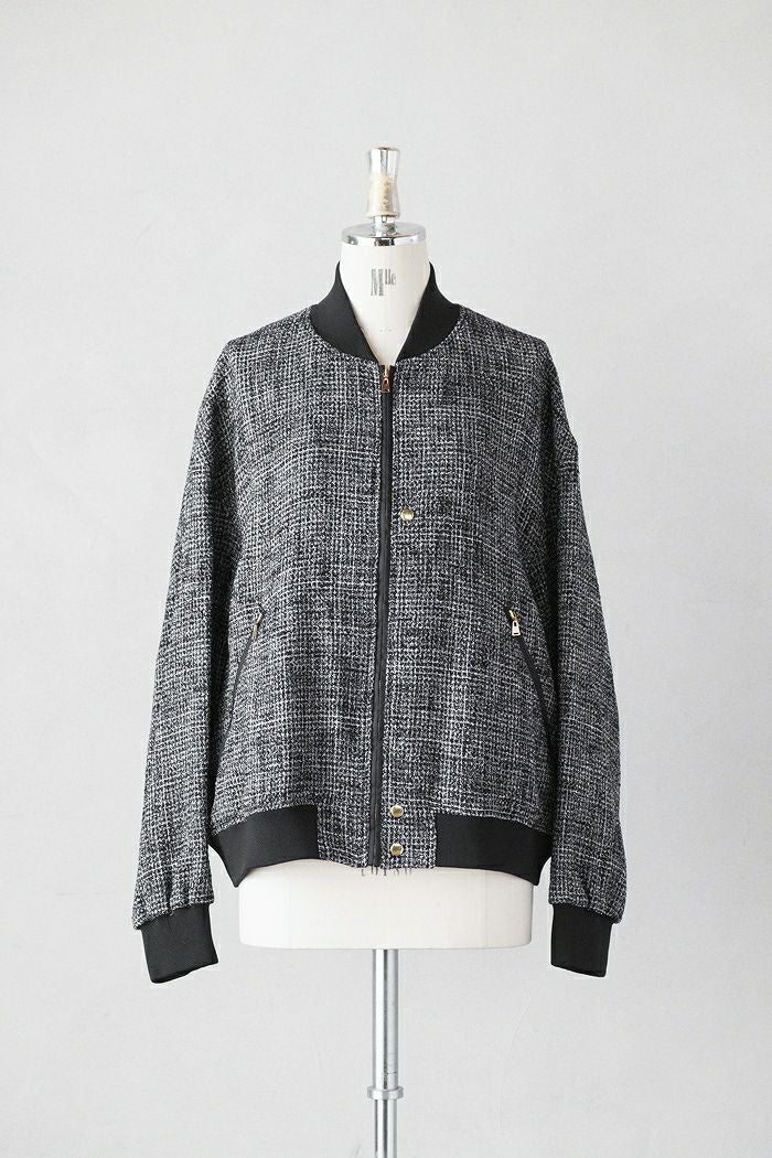最終価格CULLNI Butcher Tweed MA-1 CULLNI クルニ Butcher Tweed MA-1(24AW) | T.T. GARRET