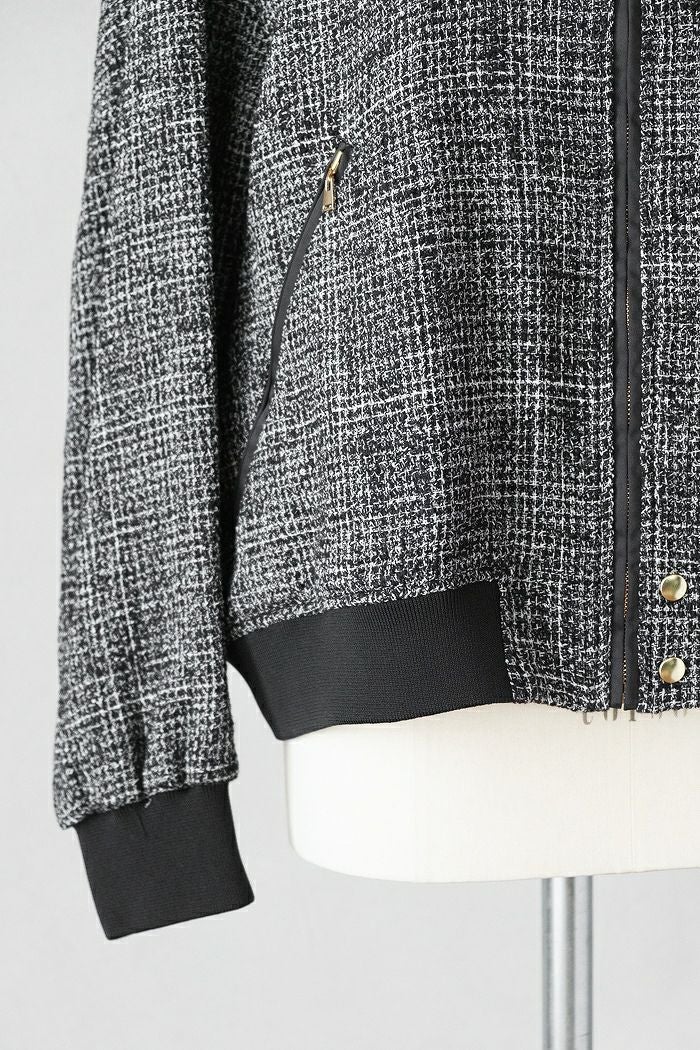 最終価格CULLNI Butcher Tweed MA-1 CULLNI クルニ Butcher Tweed MA-1(24AW) | T.T. GARRET