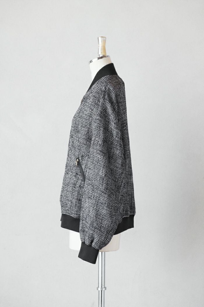 最終価格CULLNI Butcher Tweed MA-1 CULLNI クルニ Butcher Tweed MA-1(24AW) | T.T. GARRET