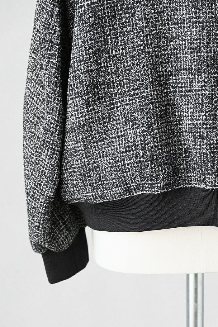 CULLNI クルニ Butcher Tweed MA-1(24AW) | T.T. GARRET