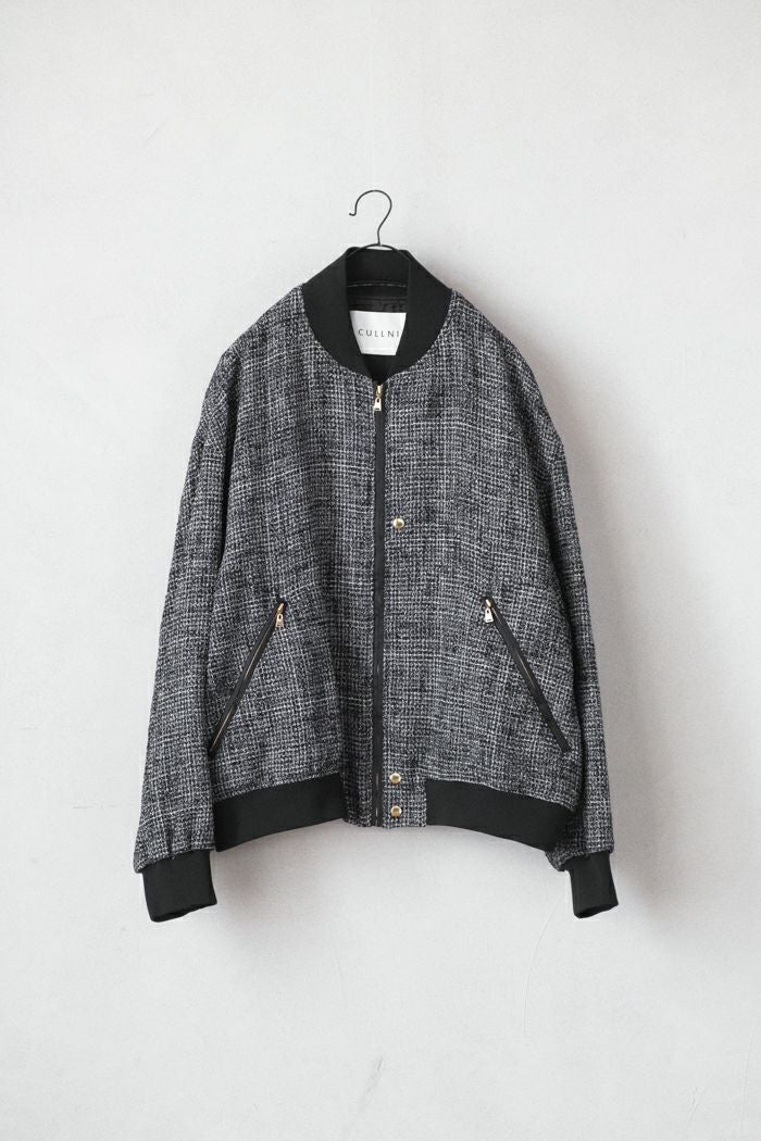 CULLNI クルニ Butcher Tweed MA-1(24AW) | T.T. GARRET