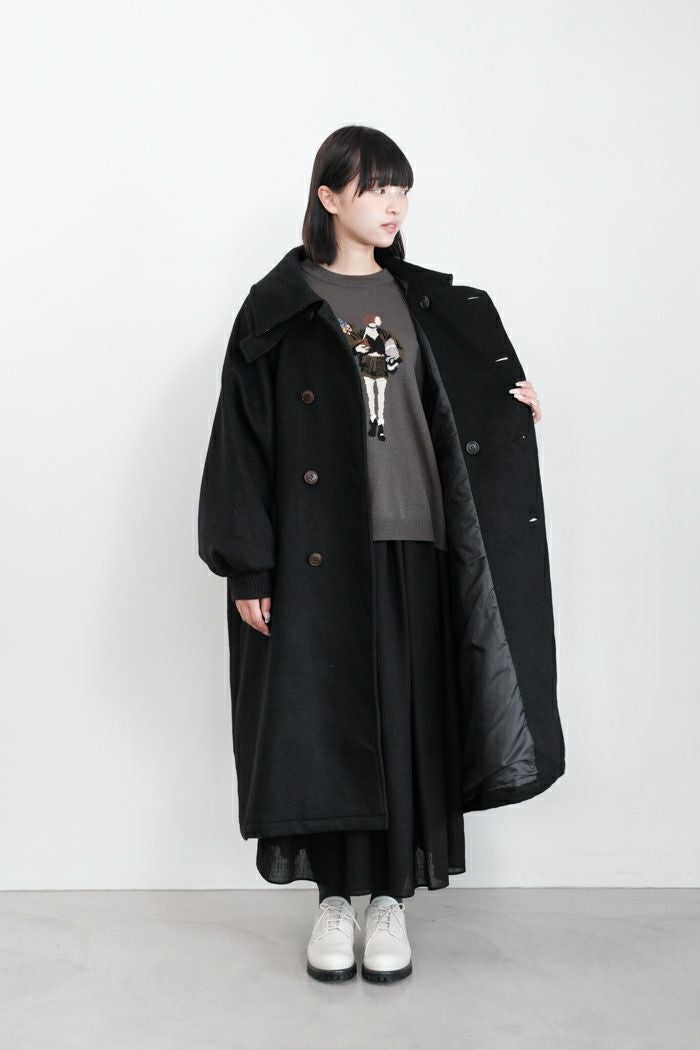 bedsidededrama　ダッフルコート　袖切り替え　ベッドサイドドラマ 000000040664-10.jpg?size=l&w=