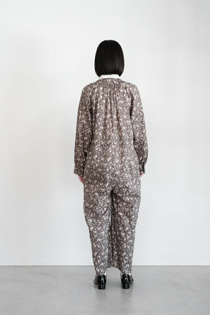 Porter des boutons ポルテデブトン LIBERTY PRINTオールインワン(24AW
