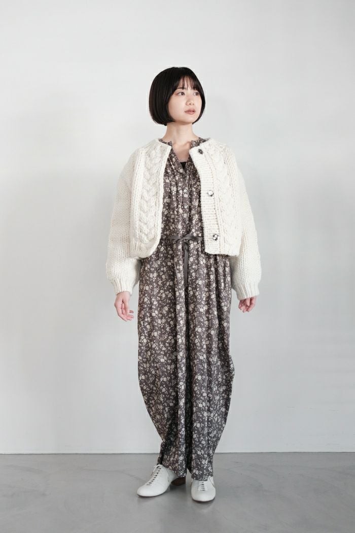Porter des boutons ポルテデブトン LIBERTY PRINTオールインワン(24AW