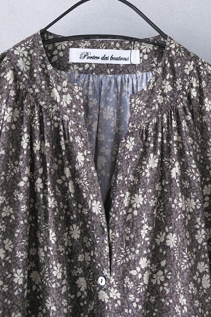 Porter des boutons ポルテデブトン LIBERTY PRINTオールインワン(24AW