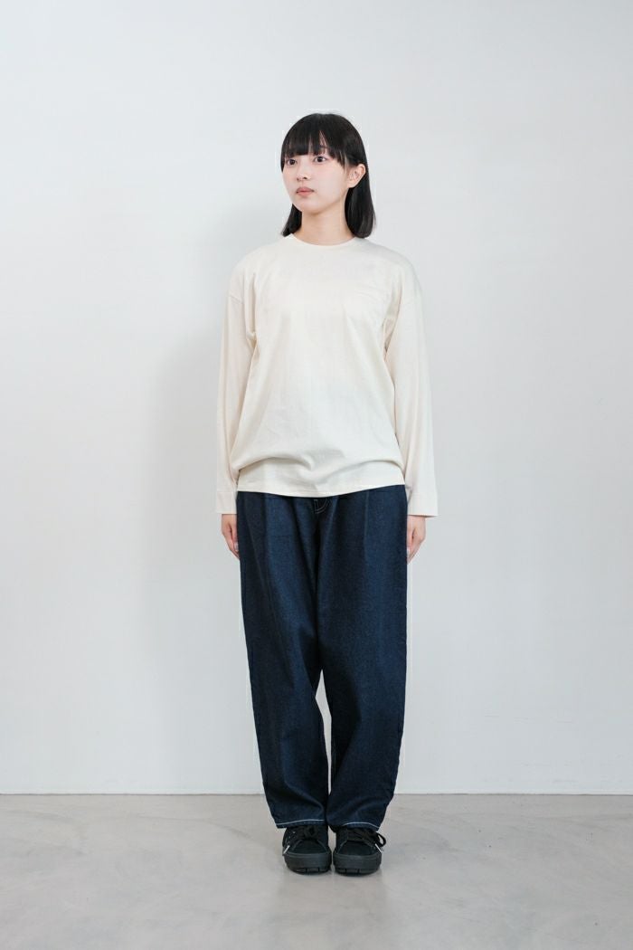 ARTE POVERA アルテポーヴェラ 120Zデニム 2タックパンツ(25AW) | T.T.