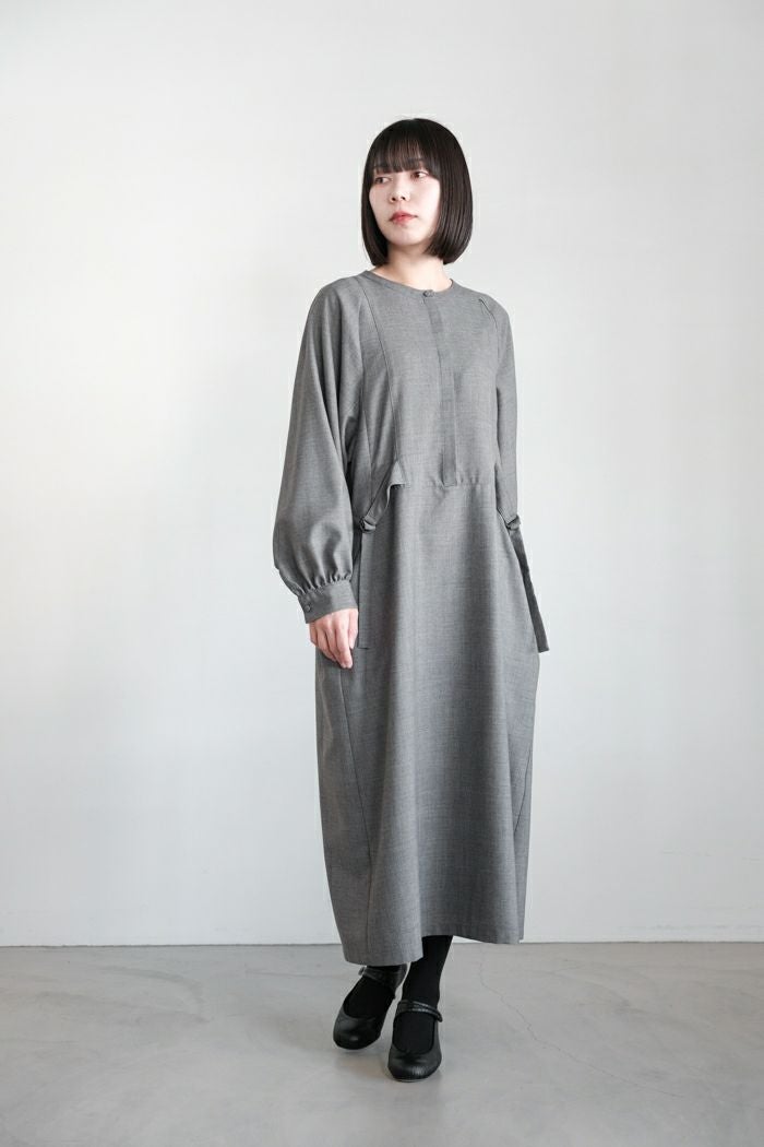 MAGALI マガリ スラブコットンリネン・タックジャケット(24AW) | T.T.
