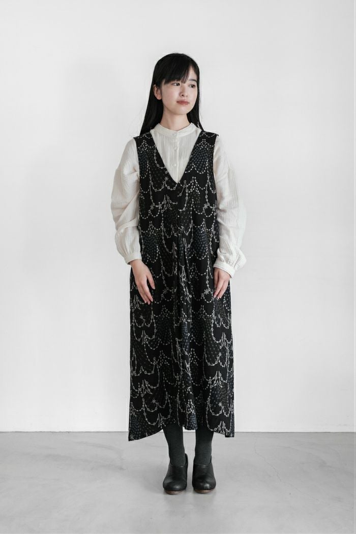 marble SUD マーブルシュッド EMB swallow ジャンパースカート(25AW