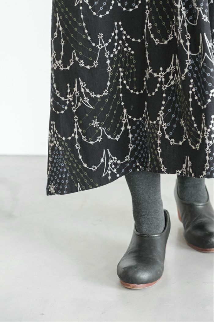 marble SUD マーブルシュッド EMB swallow ジャンパースカート(25AW