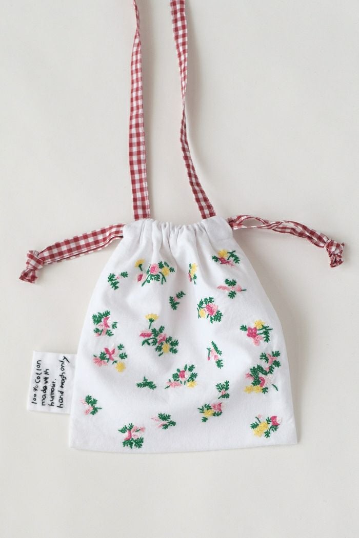 pot and tea ポットアンドティー 伝統刺繍ポシェットバッグ(basic