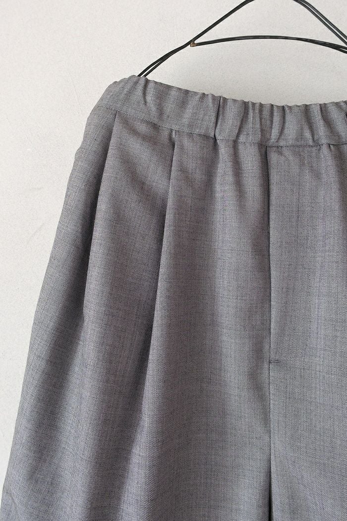 Dulcamara ドゥルカマラ よそいきタックワイドパンツ(25SS) | T.T. GARRET