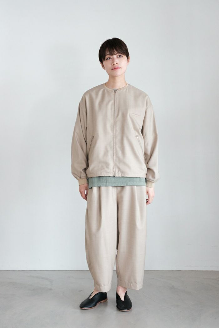 Dulcamara ドゥルカマラ よそいきバックポケットZipブルゾン(25SS