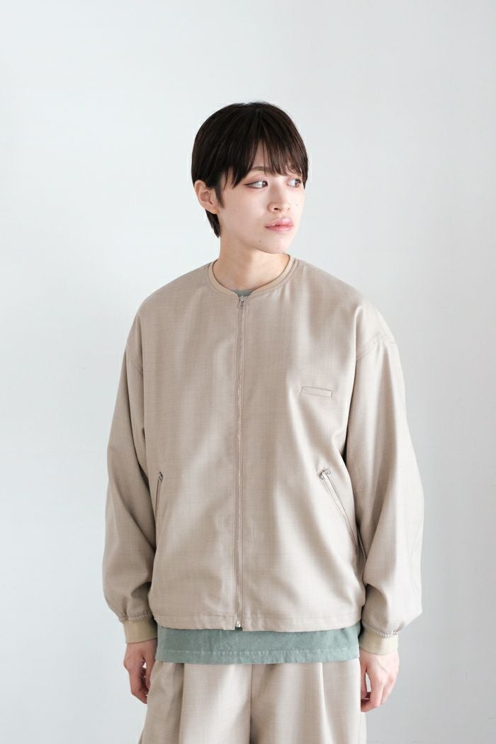 Dulcamara ドゥルカマラ よそいきバックポケットZipブルゾン(25SS