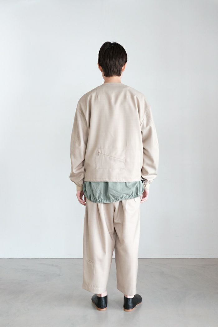 Dulcamara ドゥルカマラ よそいきバックポケットZipブルゾン(25SS