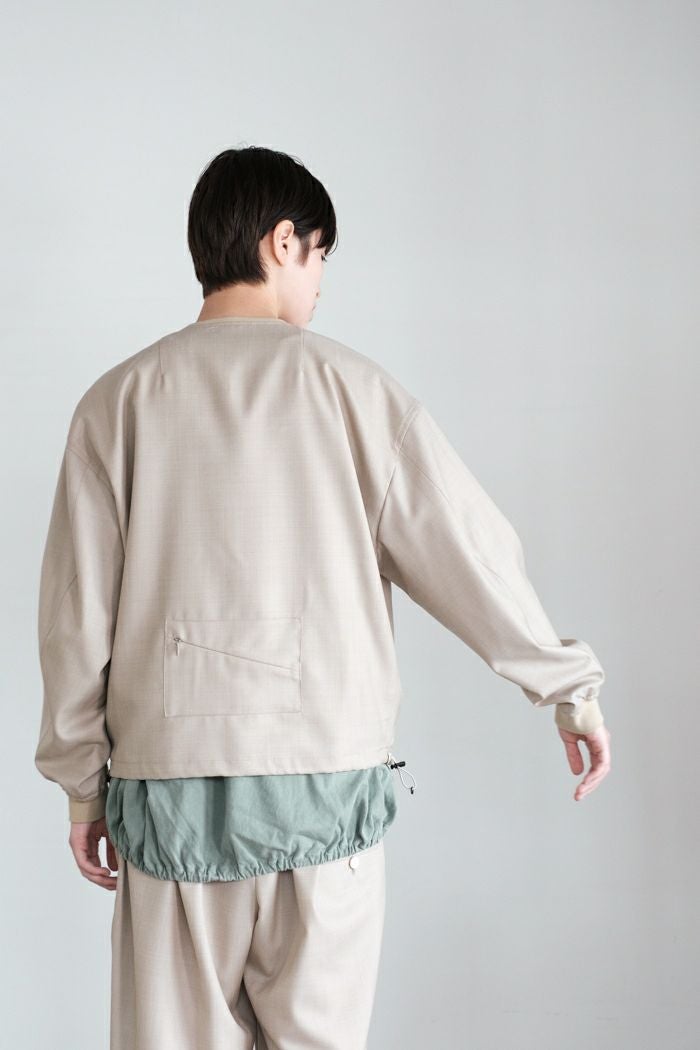 Dulcamara ドゥルカマラ よそいきバックポケットZipブルゾン(25SS