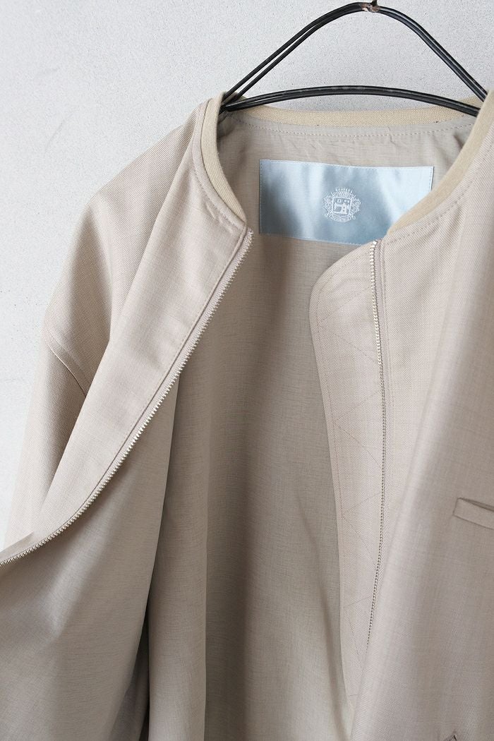 Dulcamara ドゥルカマラ よそいきバックポケットZipブルゾン(25SS