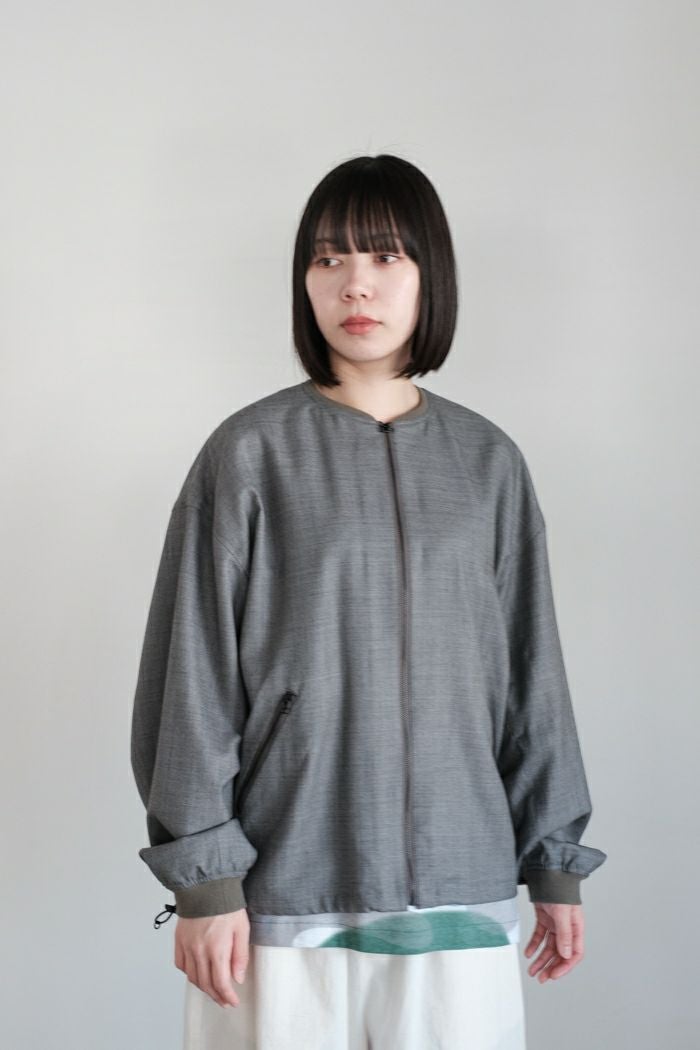 Dulcamara ドゥルカマラ よそいきバックポケットZipブルゾン(25SS