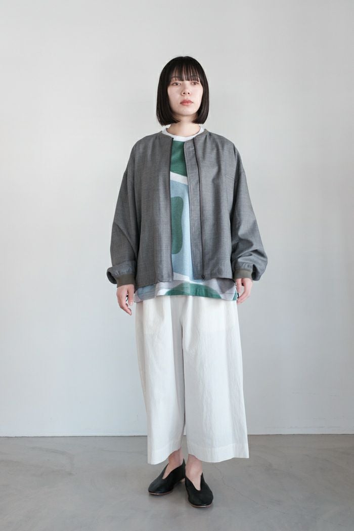 Dulcamara ドゥルカマラ よそいきバックポケットZipブルゾン(25SS