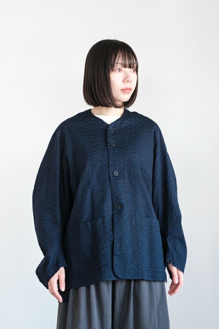 FIRMUM フィルマム フレンチツィルリップルカーブビッグスリーブ