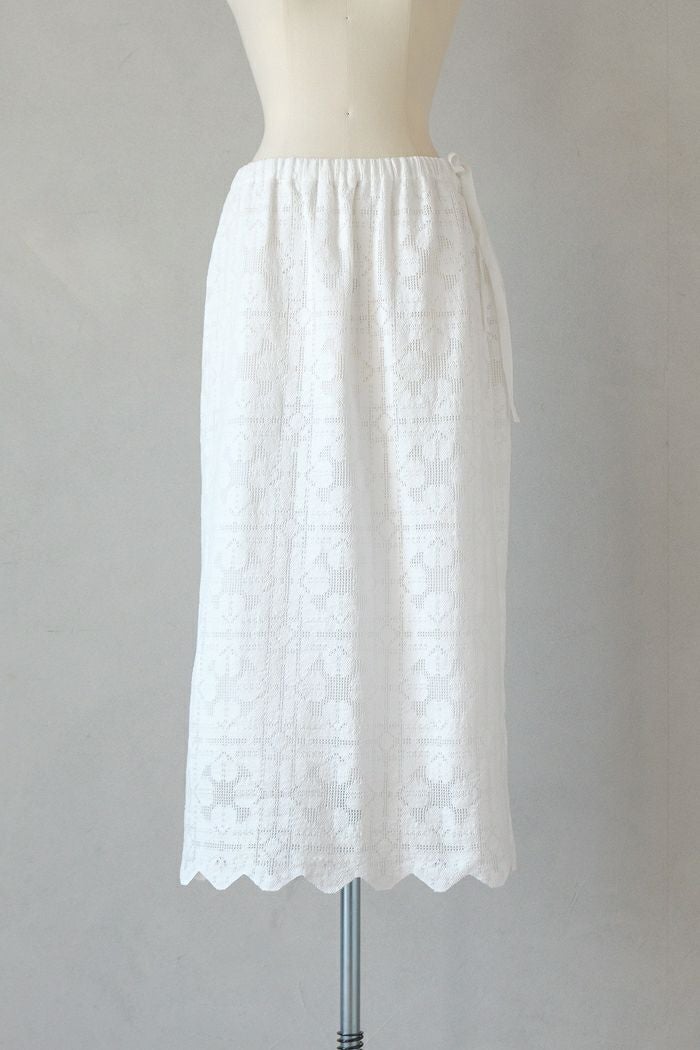 ROBE de PEAU ローブデポー リネンカミーユ タックパンツ(26SS) | T.T.