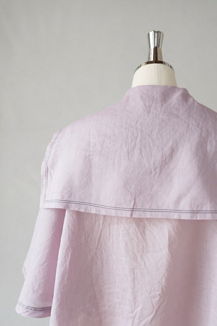 ROBE de PEAU ローブデポー グランドセーラーカラー ブラウス(25SS