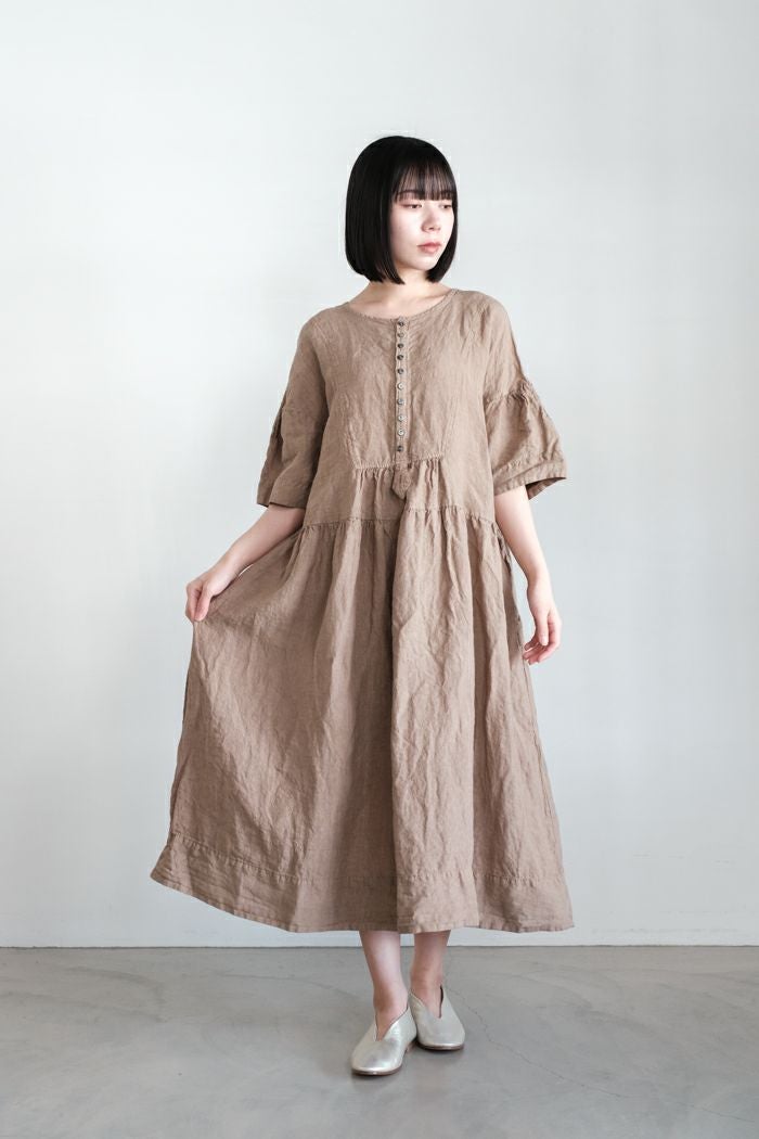GASA* ガサ私は私 ドロップパフワンピース(25SS) | T.T. GARRET