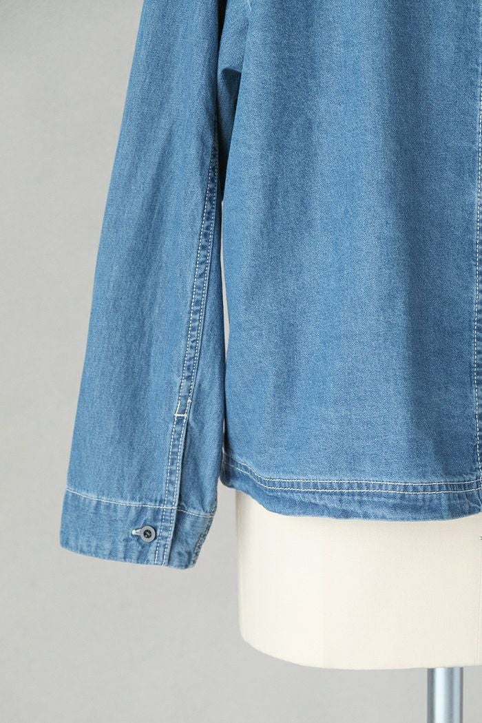PAR ICI パーリッシィ ライトオンスデニム スタンドジャケット(25SS