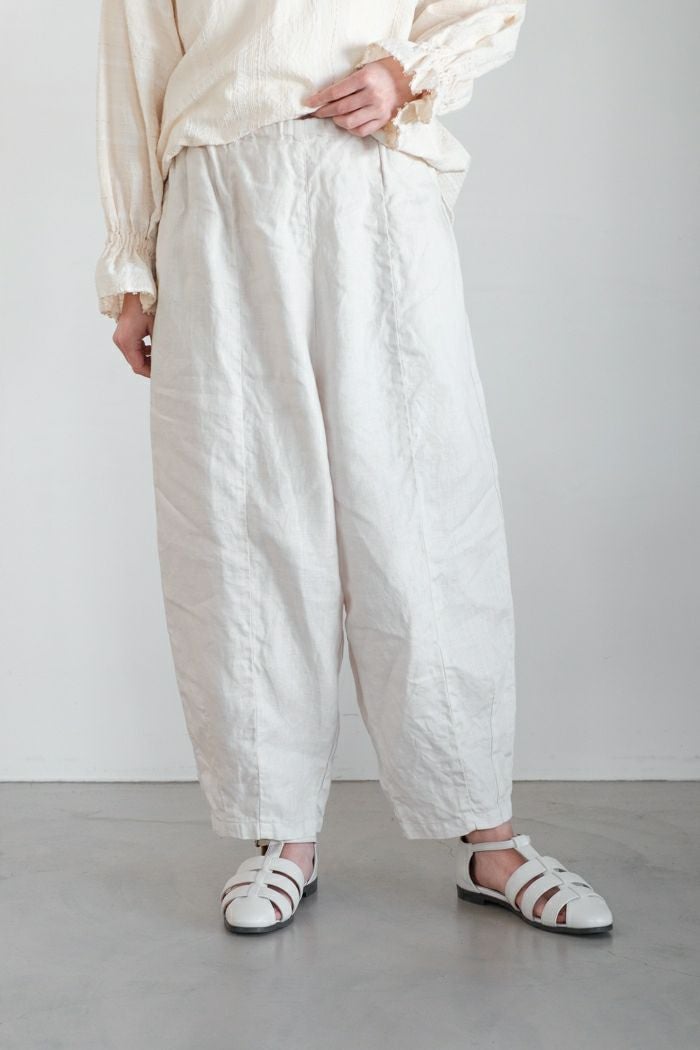 Gauze# ガーゼ ナチュラルドライリネン チャーリーパンツ(25SS) | T.T.