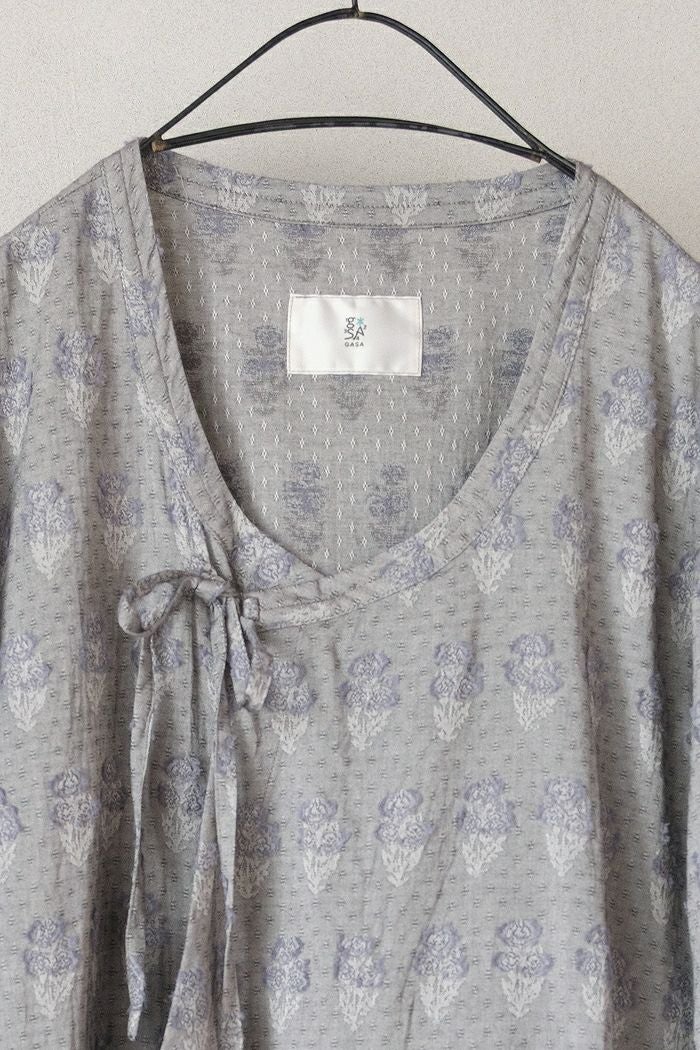 GASA* ガサ 収穫を待つ カシュクールワンピース(25SS) | T.T. GARRET