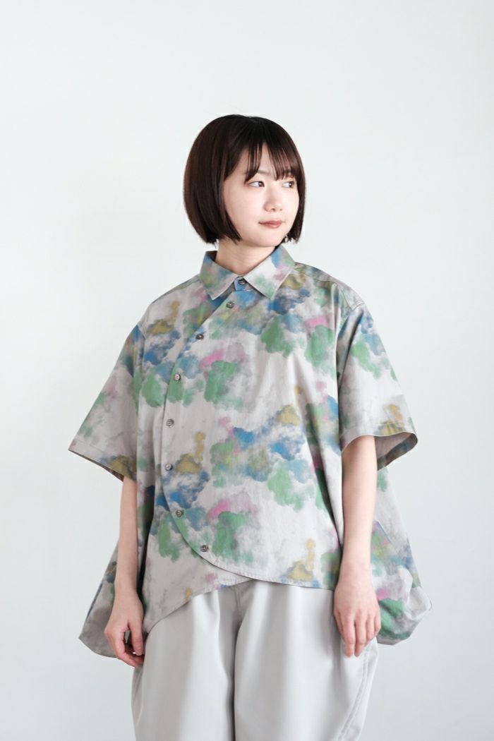 nunuforme ヌヌフォルム ハーフスリーブサークルシャツ(25SS) | T.T.