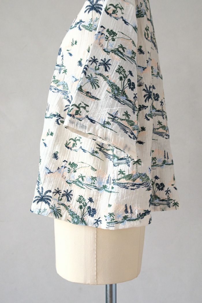 yuni ユニ Island embroidely ショートシャツ(25SS) | T.T. GARRET