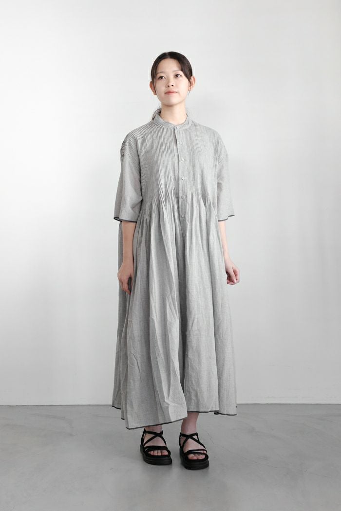 maison de soil メゾン ド ソイルHANDWOVEN COTTON SINGLE CHECK