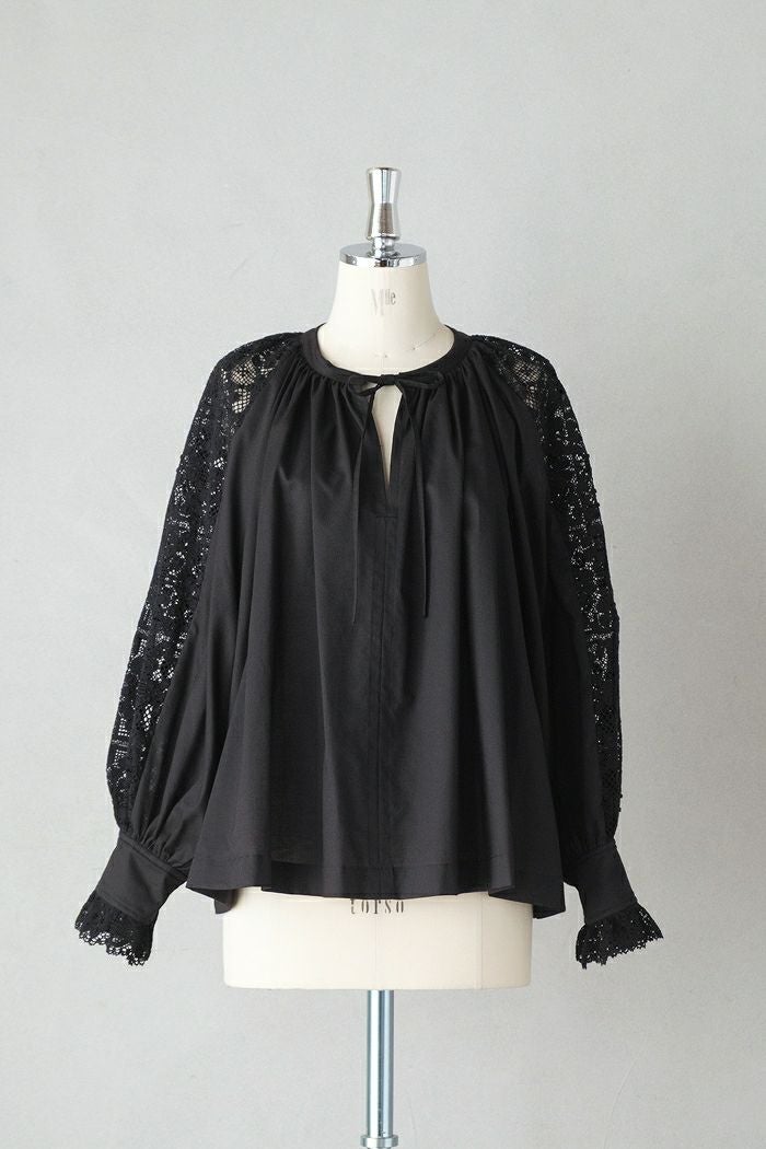 Heriter エリテ cluny lace blouse(25SS) | T.T. GARRET
