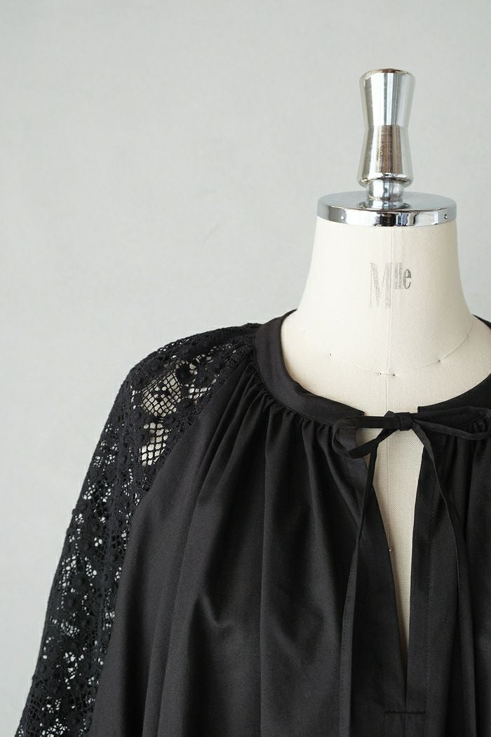 Heriter エリテ cluny lace blouse(25SS) | T.T. GARRET