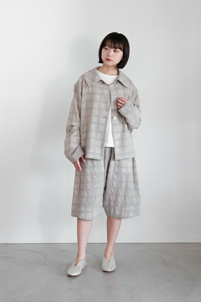 quitan バンドルダイ　コットンシルクショートパンツ quitan キタン OFT-FORGOTTEN SHORTS (25SS) | T.T. GARRET