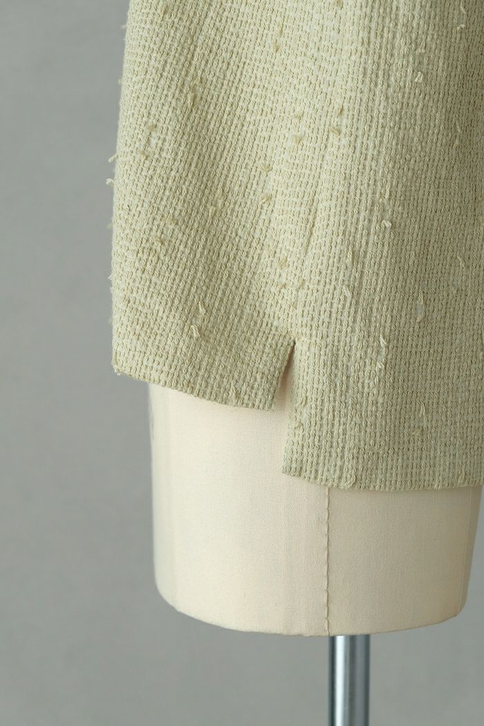 qiri キリ sashiko jacquard ベスト(25SS) | T.T. GARRET
