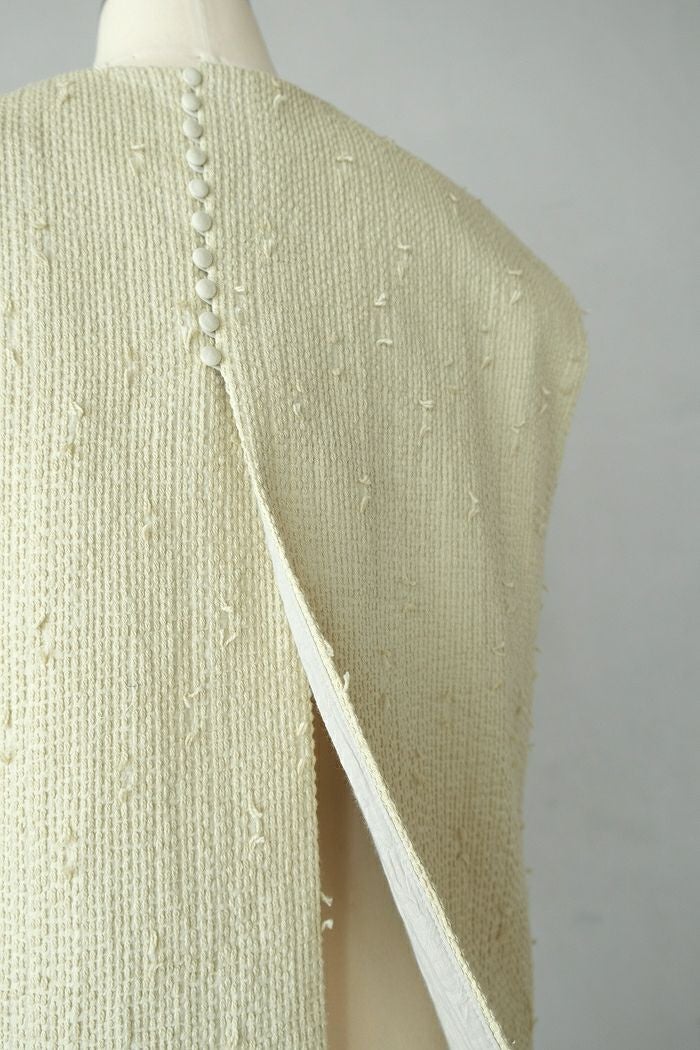 qiri キリ sashiko jacquard ベスト(25SS) | T.T. GARRET