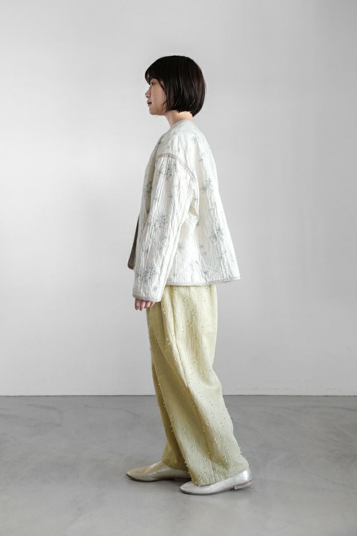 qiri キリ flower quilt jacquard ジャケット(25SS) | T.T. GARRET