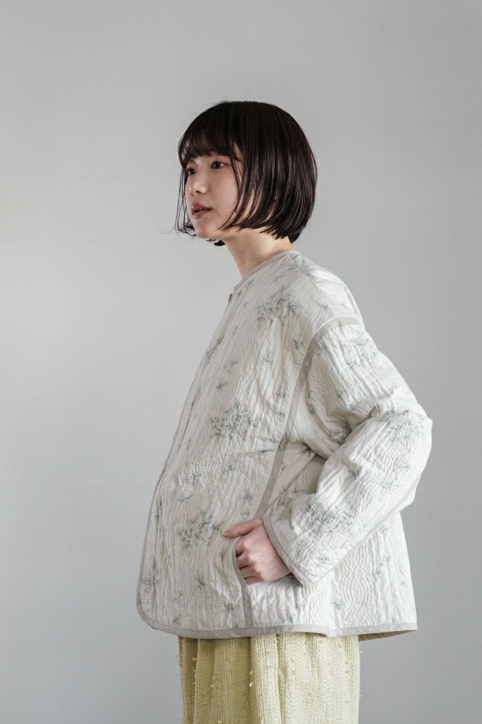 qiri キリ flower quilt jacquard ジャケット(25SS) | T.T. GARRET