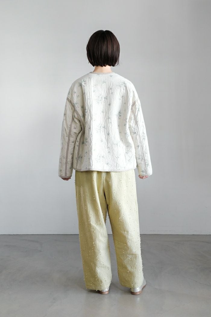 qiri キリ flower quilt jacquard ジャケット(25SS) | T.T. GARRET