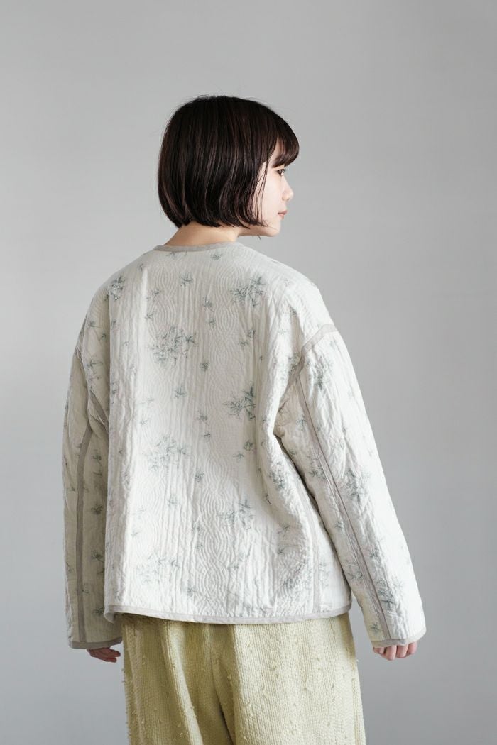qiri キリ flower quilt jacquard ジャケット(25SS) | T.T. GARRET