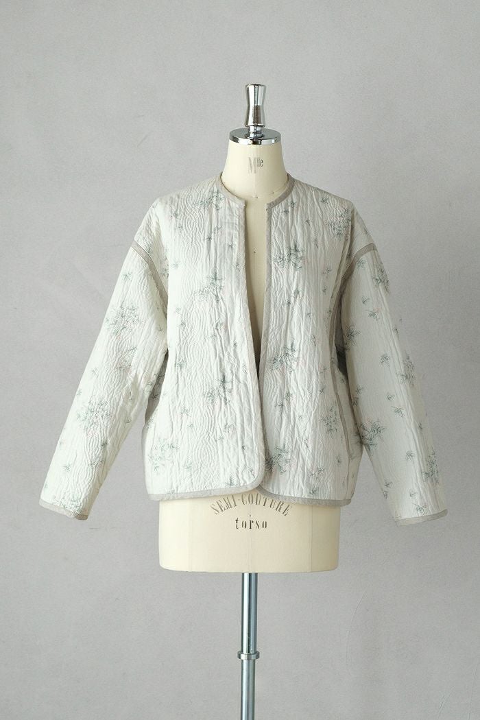 qiri キリ flower quilt jacquard ジャケット(25SS) | T.T. GARRET