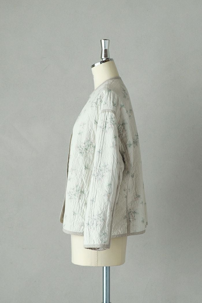 qiri キリ flower quilt jacquard ジャケット(25SS) | T.T. GARRET